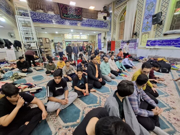 تصاویر/ آغاز اعتکاف مردمی در مسجدباب الحوایج کاشان