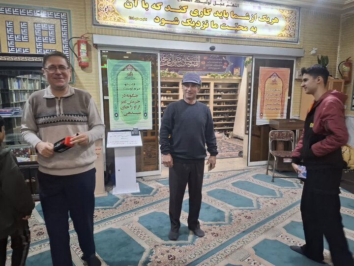 تصاویر/ آغاز اعتکاف مردمی در مسجدباب الحوایج کاشان