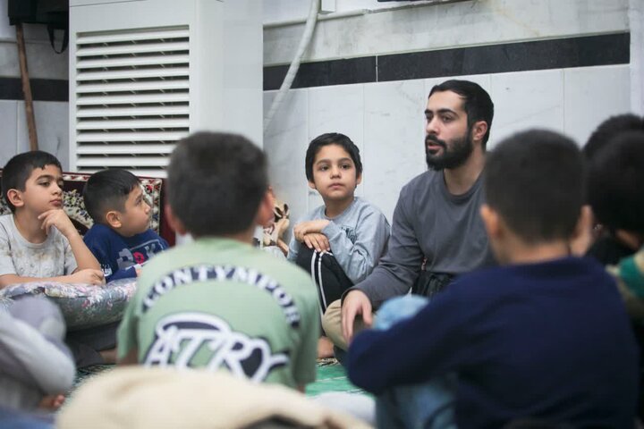 تصاویر/ اعتکاف دانش آموزی در امامزادگان ابراهیم و محمد(ع)