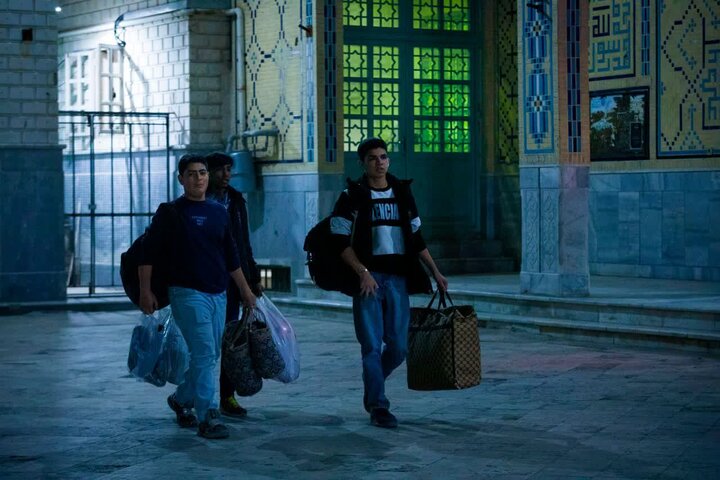 تصاویر/ اعتکاف دانش آموزی در امامزادگان ابراهیم و محمد(ع)