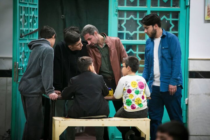 تصاویر/ اعتکاف دانش آموزی در امامزادگان ابراهیم و محمد(ع)