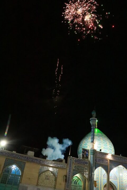 تصاویر/ مراسم جشن میلاد حضرت امیرالمومنین(ع)در امامزادگان قم