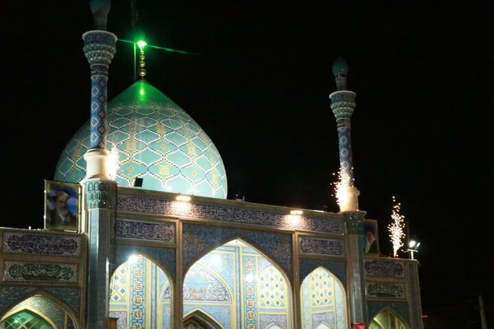تصاویر/ مراسم جشن میلاد حضرت امیرالمومنین(ع)در امامزادگان قم