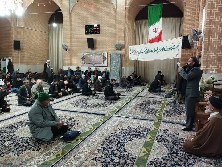 تصاویر/ مراسم جشن میلاد حضرت امیرالمومنین(ع)در امامزادگان قم