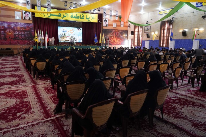 تصاویر/ آیین تجلیل از برترین‌های شبکه بسیج صالحین بوشهر