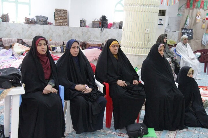 تصاویر/ حضور مدیر حوزه علمیه بوشهر در جمع معتکفین چغادک