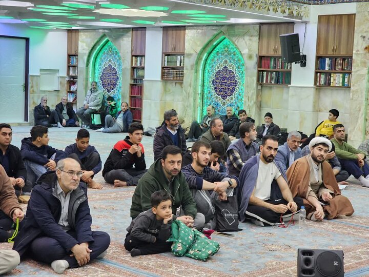 تصاویر/حضور حجت‌الاسلام والمسلمین پورذهبی در مراسم اعتکاف مسجد مهدیه سنندج