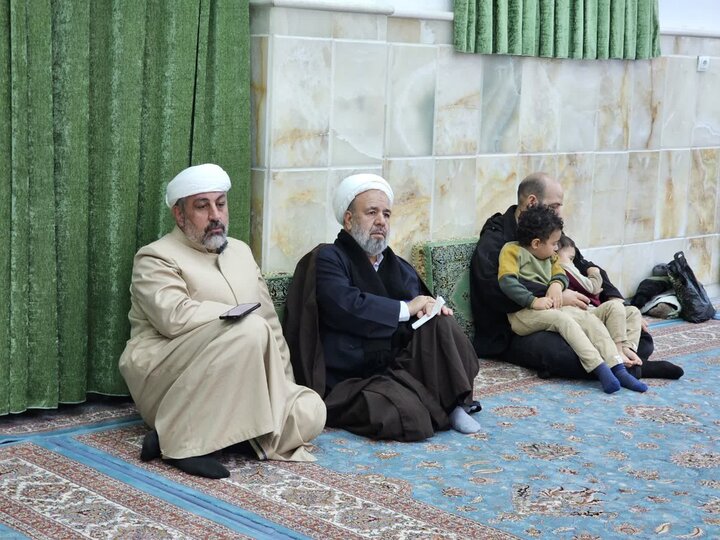 تصاویر/حضور حجت‌الاسلام والمسلمین پورذهبی در مراسم اعتکاف مسجد مهدیه سنندج