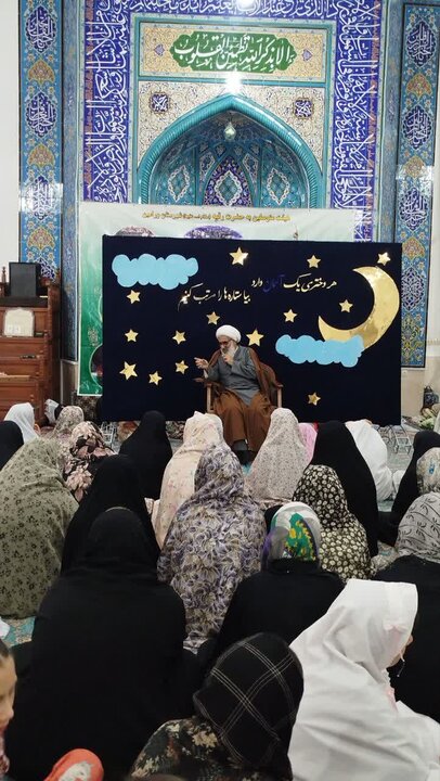 تصاویر/ حضور امام جمعه ورامین در جمع معتکفین