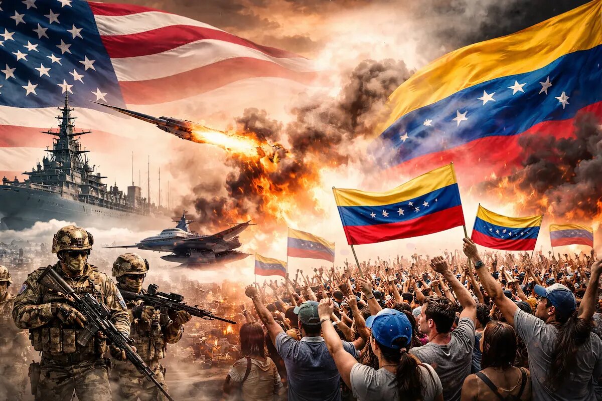 La mano tesa, il pugno nascosto: l’aggressione statunitense al Venezuela