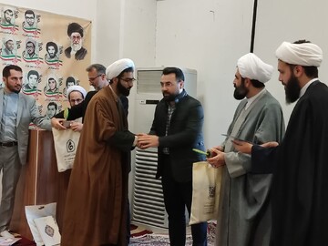 تصاویر/ مراسم تجلیل از جهادگران حوزوی استان گیلان