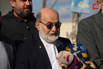 شهرک غبیری در لبنان مراسم سالگرد شهادت شهید حاج قاسم سلیمانی را برگزار کرد + تصاویر