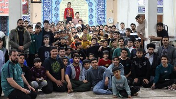 تصاویر/ حضور امام جمعه باقرشهر و کهریزک در جمع معتکفین