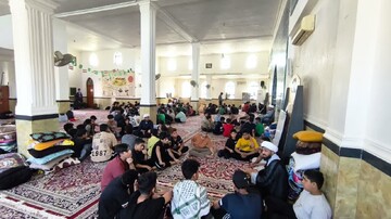 تصاویر/ مراسم اعتکاف در شهرستان بندرلنگه