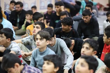 تصاویر/ برگزاری اعتکاف دانش آموزی در شهر مهستان