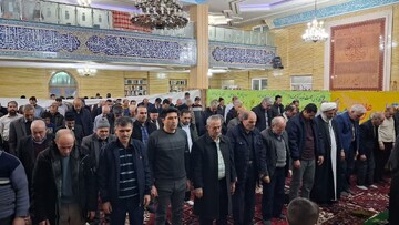 تصاویر / مراسم اعتکاف در شهرستان آذرشهر