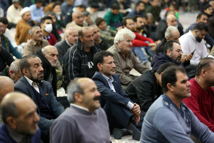 جشن شام میلاد امام علی (ع) در حرم بانوی کرامت + تصاویر