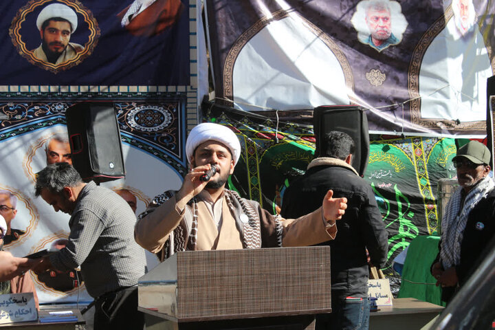موکب طلاب سطح عالی حوزه علمیه کرمان در روز پایانی