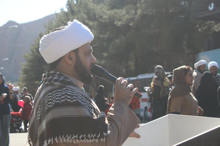 موکب طلاب سطح عالی حوزه علمیه کرمان در روز پایانی