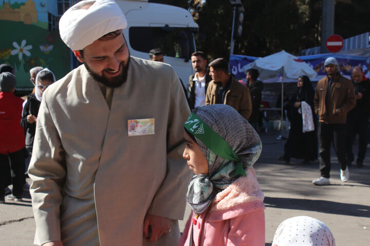 موکب طلاب سطح عالی حوزه علمیه کرمان در روز پایانی