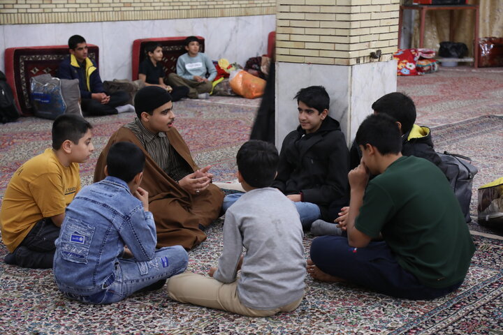 اعتکاف راهیان ملکوت ۳ مدرسه علمیه محمودیه