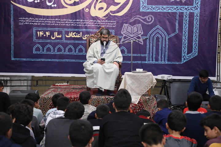 اعتکاف راهیان ملکوت ۳ مدرسه علمیه محمودیه