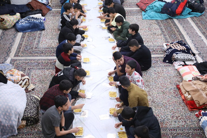 اعتکاف راهیان ملکوت ۳ مدرسه علمیه محمودیه