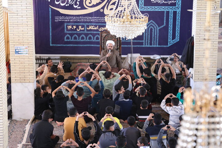 اعتکاف راهیان ملکوت ۳ مدرسه علمیه محمودیه