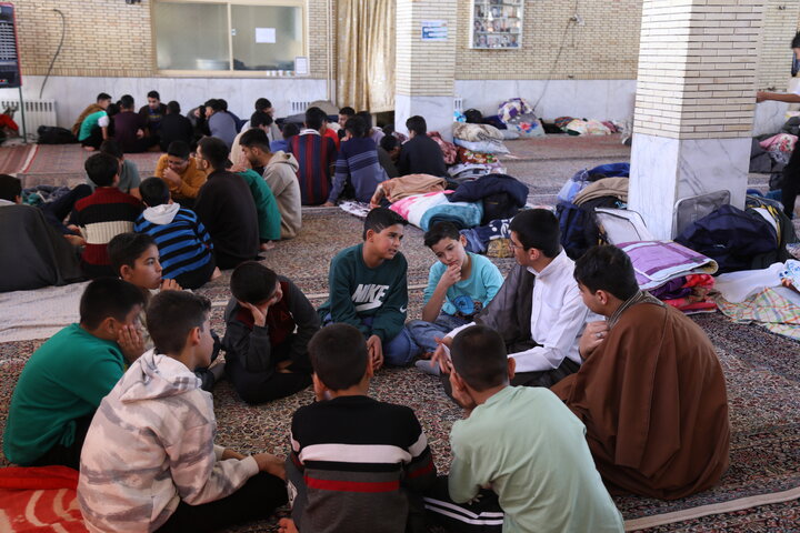 اعتکاف راهیان ملکوت ۳ مدرسه علمیه محمودیه