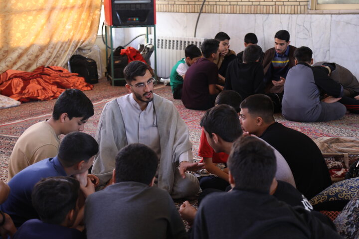 اعتکاف راهیان ملکوت ۳ مدرسه علمیه محمودیه