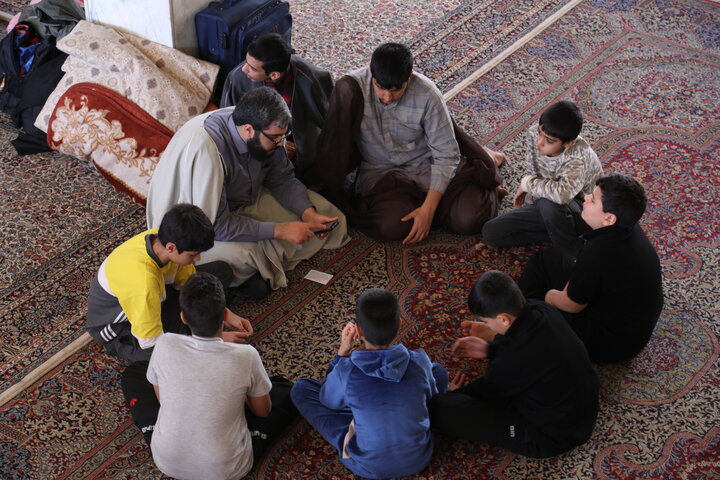 اعتکاف راهیان ملکوت ۳ مدرسه علمیه محمودیه