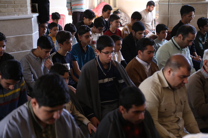 اعتکاف راهیان ملکوت ۳ مدرسه علمیه محمودیه