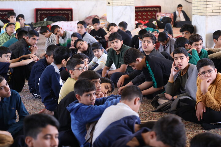 اعتکاف راهیان ملکوت ۳ مدرسه علمیه محمودیه