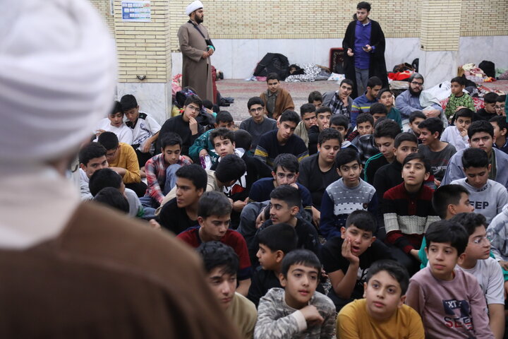 اعتکاف راهیان ملکوت ۳ مدرسه علمیه محمودیه