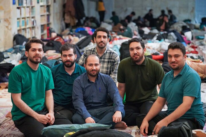 تصاویر/ مراسم معنوی اعتکاف نخبگان