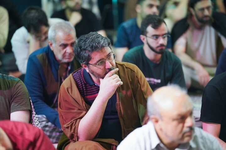 تصاویر/ مراسم معنوی اعتکاف نخبگان