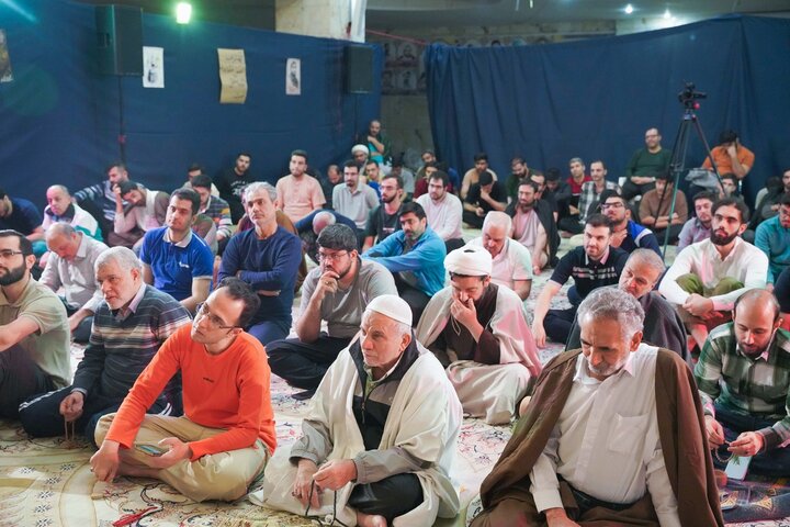 تصاویر/ مراسم معنوی اعتکاف نخبگان