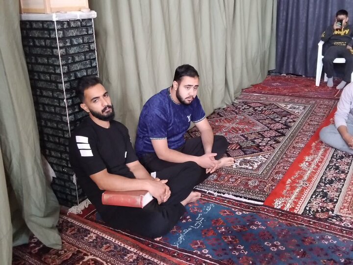 تصاویر/آیین اعتکاف در مسجدجامع جوشقان قالی