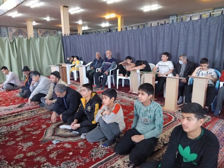 تصاویر/آیین اعتکاف در مسجدجامع جوشقان قالی