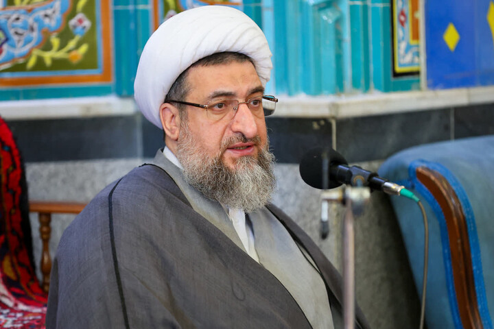 تصاویر | حضور نماینده ولی فقیه در استان آذربایجان شرقی در جمع معتکفین تبریزی