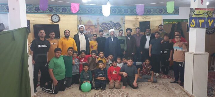 تصاویر/ حضور امام جمعه آران وبیدگل در جمع معتکفین