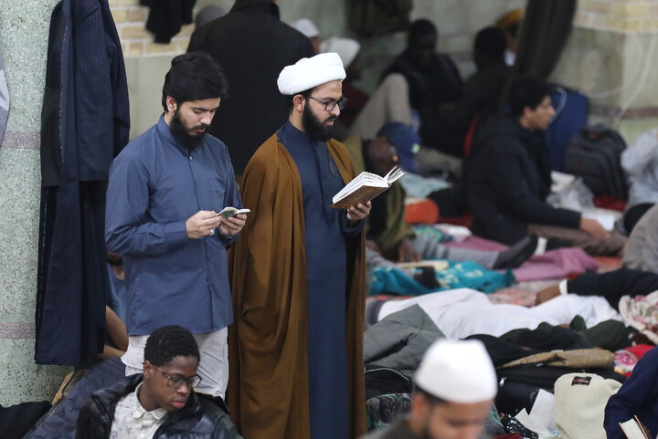 تصاویر/ آیین معنوی اعتکاف در مسجد امام حسن عسکری(ع) قم