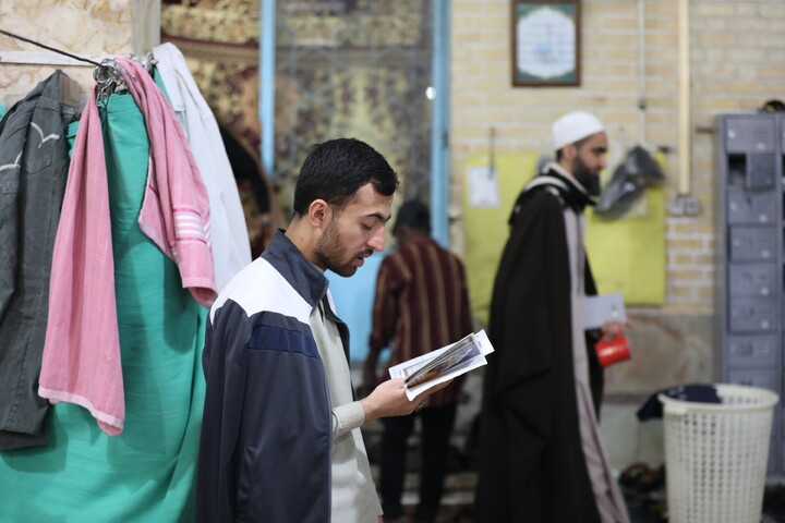 تصاویر/ آیین معنوی اعتکاف در مسجد امام حسن عسکری(ع) قم