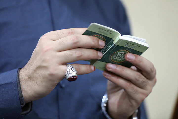 تصاویر/ آیین معنوی اعتکاف در مسجد امام حسن عسکری(ع) قم