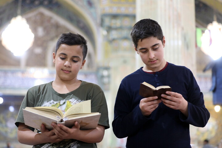 تصاویر/ آیین معنوی اعتکاف در مسجد امام حسن عسکری(ع) قم