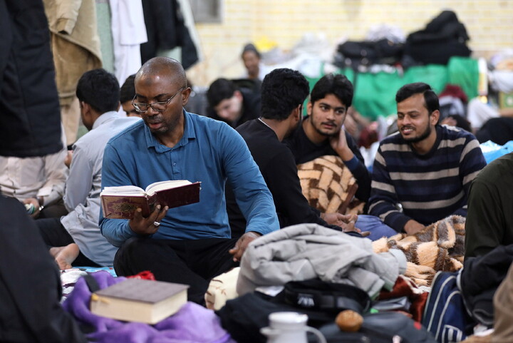 تصاویر/ آیین معنوی اعتکاف در مسجد امام حسن عسکری(ع) قم