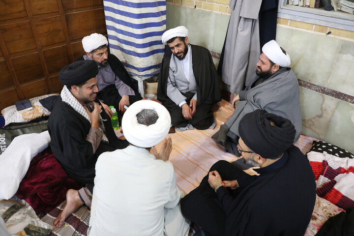 تصاویر/ آیین معنوی اعتکاف در مسجد امام حسن عسکری(ع) قم