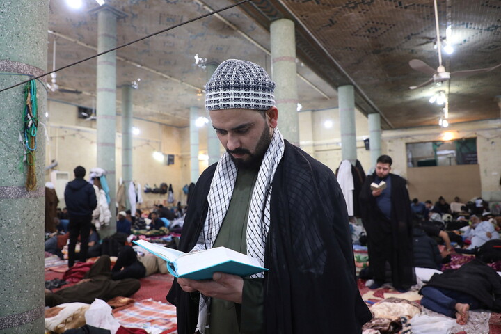 تصاویر/ آیین معنوی اعتکاف در مسجد امام حسن عسکری(ع) قم