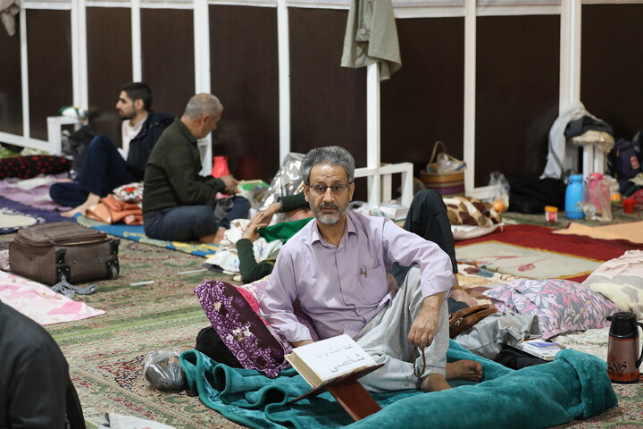 تصاویر/ آیین معنوی اعتکاف در مسجد امام حسن عسکری(ع) قم