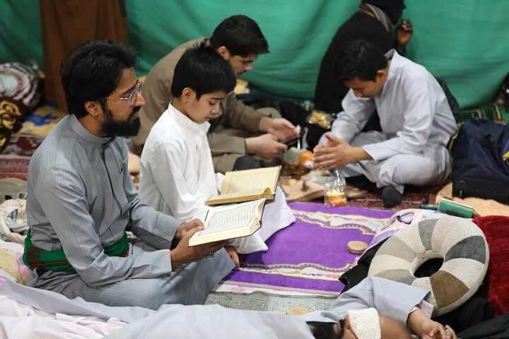 تصاویر/ آیین معنوی اعتکاف در مسجد امام حسن عسکری(ع) قم